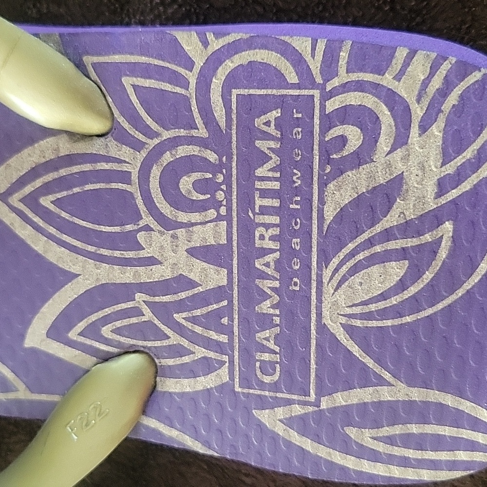 HAVAIANAS Purple Flip Flops/Sandals - Picture 8 of 8